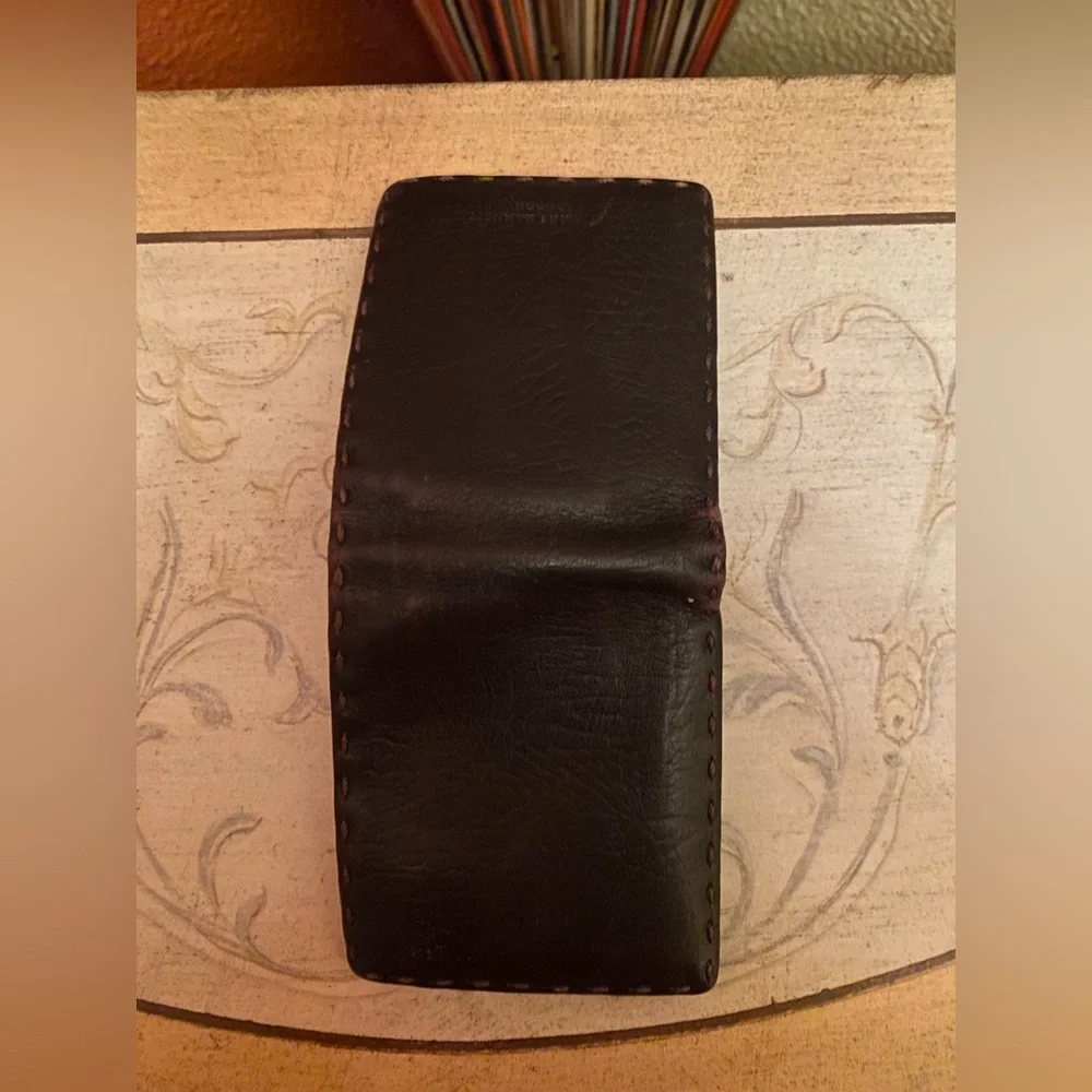 Katharine Hamnett - VINTAGE - GUC - Dark Brown Leather Wallet